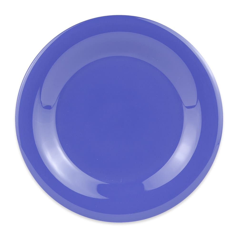 GET 7 1/2" Round Melamine Salad Plate, Peacock Blue (WP-7-PB)