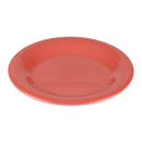 GET 7 1/2" Round Melamine Salad Plate, Rio Orange (WP-7-RO) thumbnail 3