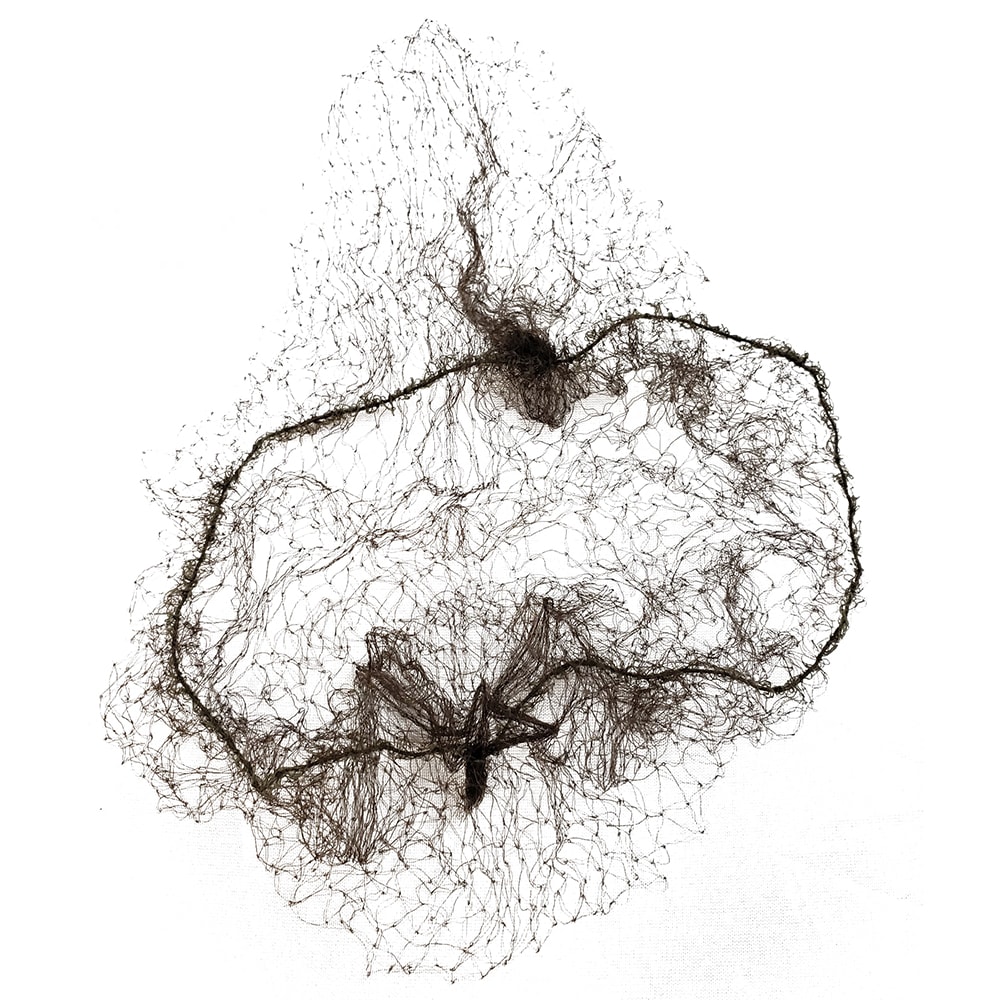 Rofson 22" Lightweight Hair Net - Nylon, Dark Brown (109I-22DKB)