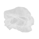Rofson 21" Bouffant Hair Net - Poly, White (BC1000FP) thumbnail 2