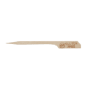 Rofson 3 1/2" Bamboo Gluten Free Paddle Pick (BGFM) thumbnail 2