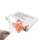 Rofson Disposable Poly Child Bib - 11" x 13", White w/ Clown Design (CCB200) thumbnail 2