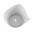 Rofson 10" Chef Hat - Paper, White (KCB10) thumbnail 2