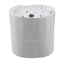 Rofson 7" Chef Hat - Paper, White (KCB7) thumbnail 3