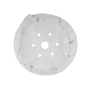 Rofson 7" Chef Hat - Paper, White (KCB7) thumbnail 4