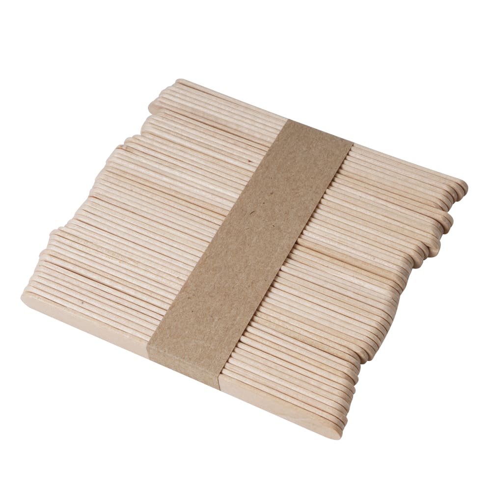 Rofson 4 1/2" Wood Ice Pop Sticks (POP50)