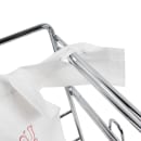 Rofson Printed HDPE Take Out Bag w/ Handles - 12" x 6 1/2" x 21", White/Red (TB1000) thumbnail 4