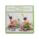 Rofson 4" Wood Club Frill Toothpick, Assorted Colors (TCF102) thumbnail 3