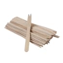 Rofson 5 1/2" Wood Cocktail Fork Pick (TWF1000) thumbnail 2