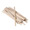 Rofson 5 1/2" Unwrapped Coffee Stirrers w/ Rounded Ends, Wood (WCS55RU) thumbnail 3