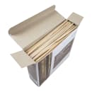 Rofson 7 1/2" Unwrapped Squared Coffee Stirrers, Wood (WCS75) thumbnail 2