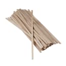 Rofson 7 1/2" Unwrapped Squared Coffee Stirrers, Wood (WCS75) thumbnail 3