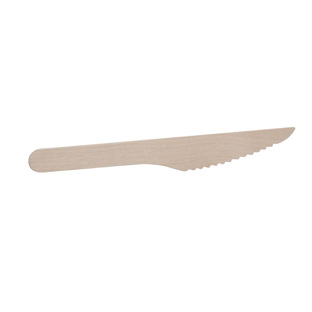 Rofson Disposable Knife, Wood (WKNIFE100)