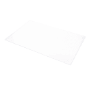 Risch Single Pocket Vinyl Menu Cover, 11"W x 17"H, Clear (100 11X17) thumbnail 3