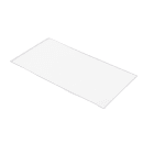 Risch Single Pocket Vinyl Menu Cover, 4 1/4"W x 14"H, Clear (100 4.25X14) thumbnail 2