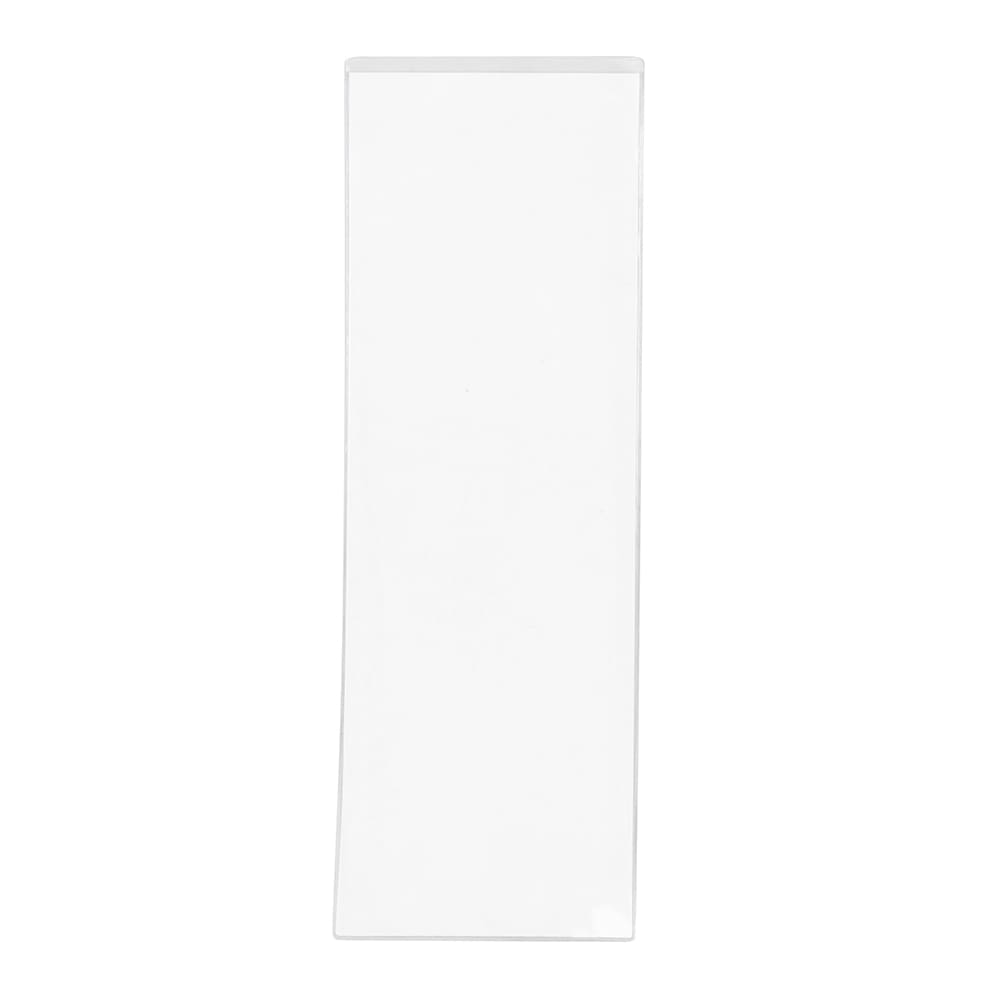 Risch Single Pocket Vinyl Menu Cover, 5 1/2"W x 17"H, Clear (100 5.5X17)