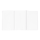 Risch Triple Pocket Vinyl Menu Cover, 5 1/2"W x 8 1/2"H, Clear (300 5.5X8.5) thumbnail 3