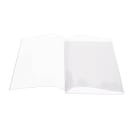 Risch Triple Pocket Vinyl Menu Cover, 5 1/2"W x 8 1/2"H, Clear (300 5.5X8.5) thumbnail 5