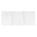 Risch Triple Pocket Vinyl Menu Cover, 8 1/2"W x 11"H, Clear (300 8.5X11) thumbnail 3