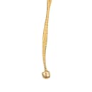 Risch 8" Elastic Loop w/ Ball, Gold (8" GOLD BALL) thumbnail 2