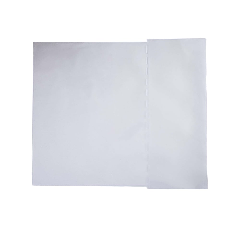Risch Add A Page Insert for 8 1/2" x 11" Menu Cover - 4 1/4" x 11", Clear (AAP 4.25X11/8.5X11)
