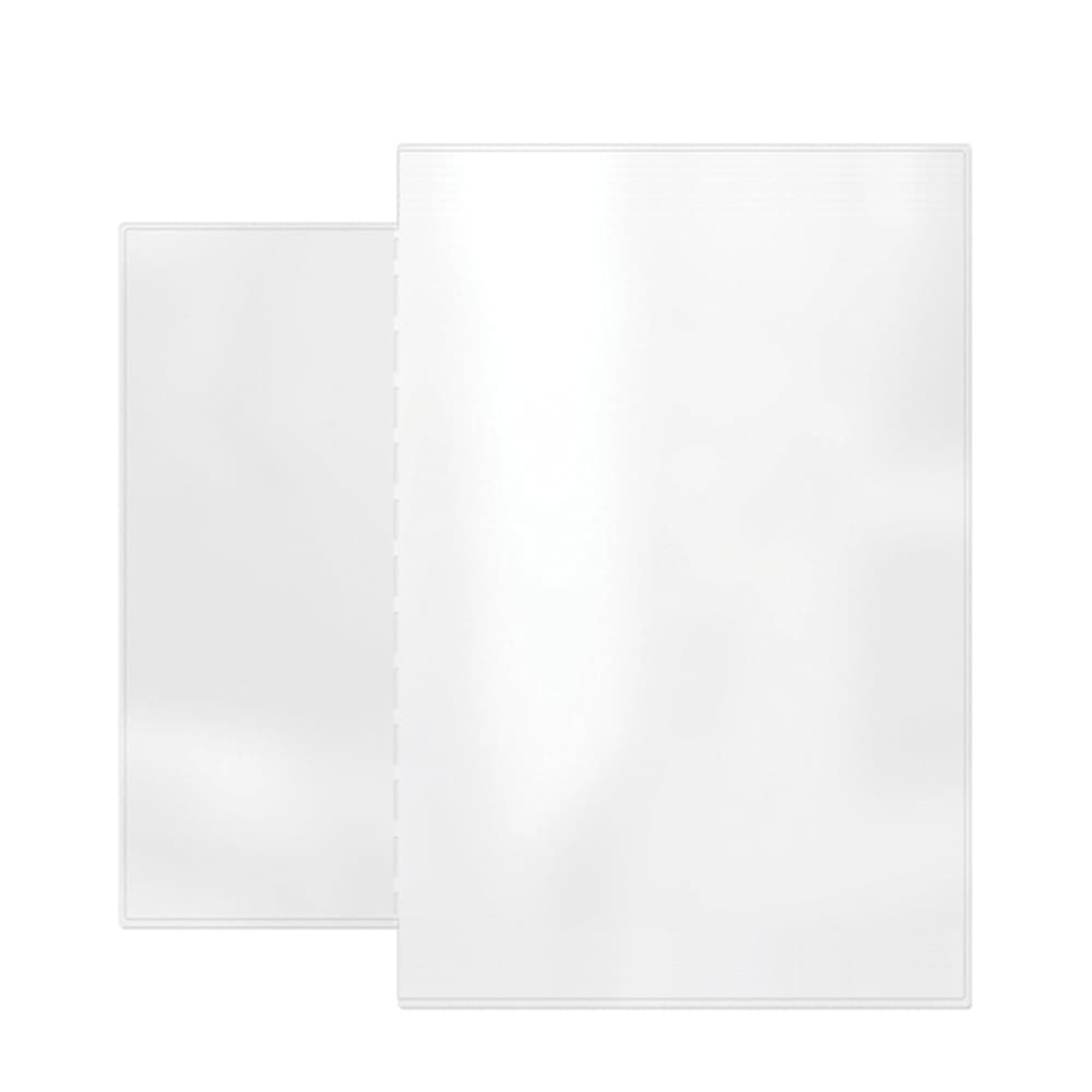 Risch Add A Page Insert for 8 1/2" x 14" Menu Cover - 4 1/4" x 11", Clear (AAP 4.25X11/8.5X14)