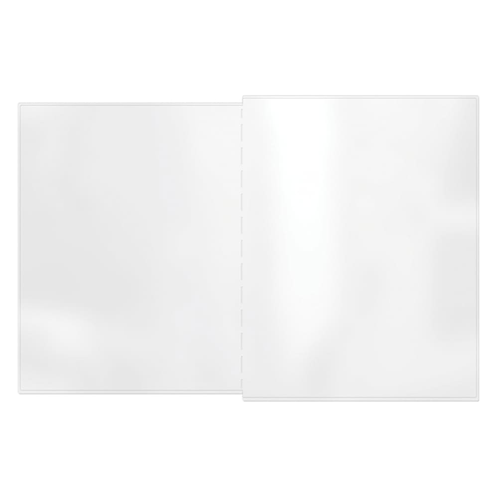 Risch Add A Page Insert for 8 1/2" x 11" Menu Cover - 8 1/2" x 11", Clear (AAP 8.5X11)