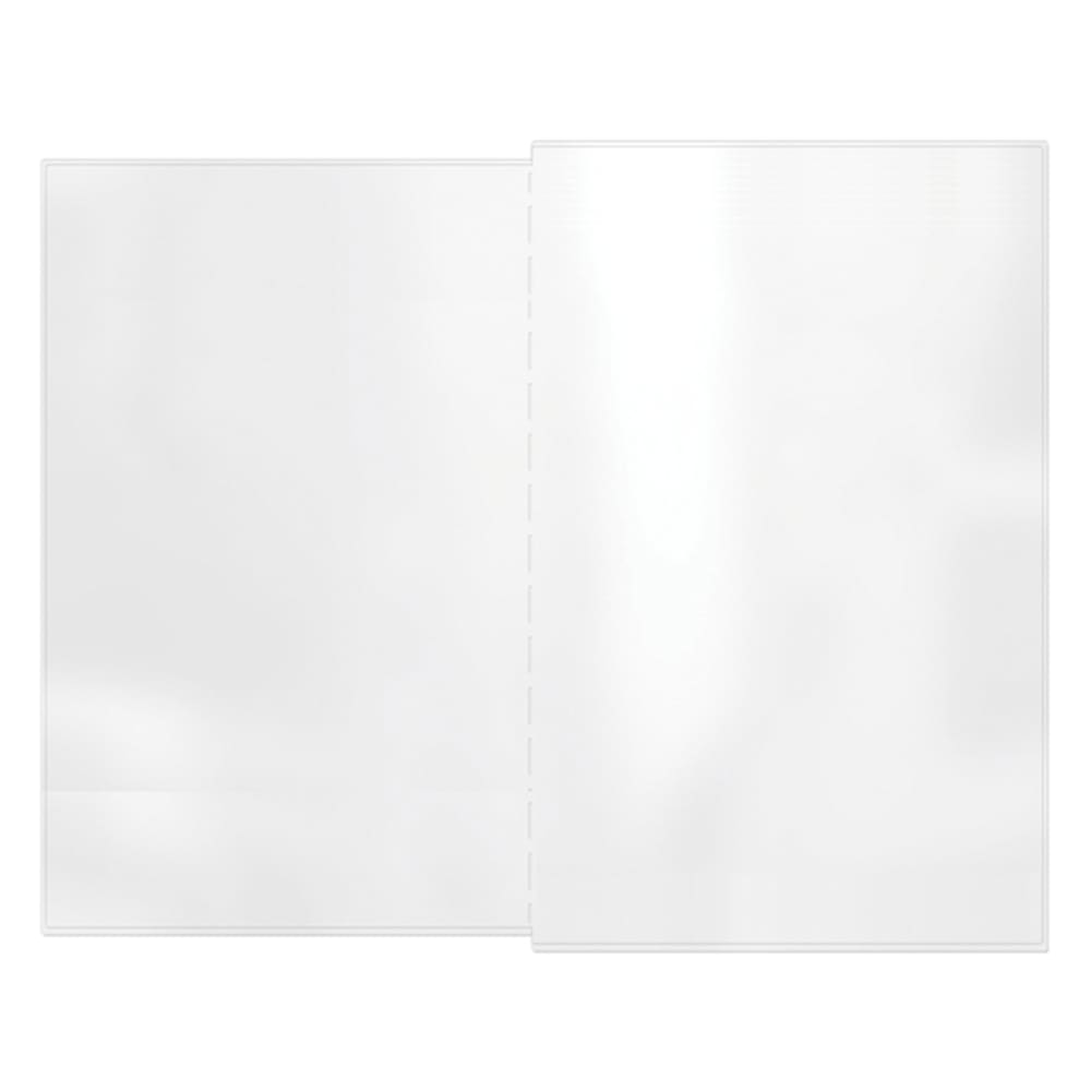 Risch Add A Page Insert for 8 1/2" x 14" Menu Cover - 8 1/2" x 14", Clear (AAP 8.5X14)
