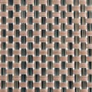 Risch Rectangular Woven Vinyl Placemat - 16" x 12", Bronze (GA-2002) thumbnail 4