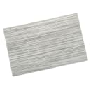 Risch Rectangular Woven Vinyl Placemat - 16" x 12", Smokey Quartz (GA-2016) thumbnail 2