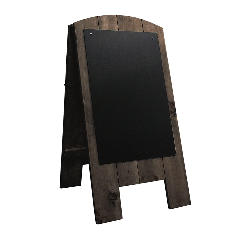 Risch Double-Sided Chalkboard Easel - 22" x 41", Pine (TALKERSTREET CHALK ORIGINAL)