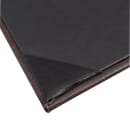 Risch Double Fold Menu Cover - 8 1/2" x 11", Soft Leather, Brown (TAM-2V8.5X11 BRWN) thumbnail 5