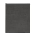 Risch Double Fold Menu Cover - 8 1/2" x 11", Soft Leather, Gray (TAM-2V8.5X11 GRAY) thumbnail 2