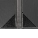 Risch Double Fold Menu Cover - 8 1/2" x 11", Soft Leather, Gray (TAM-2V8.5X11 GRAY) thumbnail 6