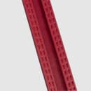 Risch Triple Pocket Vinyl Menu Cover, 8 1/2"W x 14"H, Maroon Leatherette (TET 8.5X14) thumbnail 5