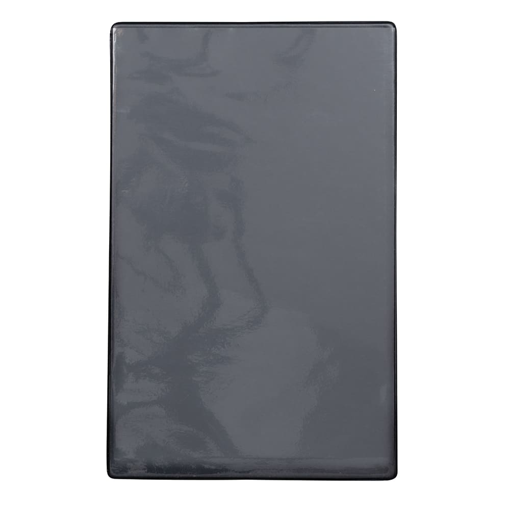 Risch Double Sided Tuscan Menu Board w/ Vinyl Pockets, 8 1/2" x 11", Black (TMB-1P2V 8.5X11 BLACK)