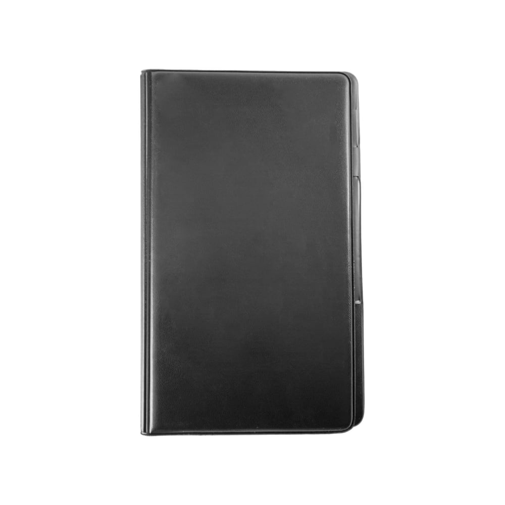 Risch Wait Staff Pad Holder for 5" x 9" Pads - Vinyl, Black (WPHDX)