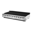 Wolf ACB60 62 1/8" Gas Charbroiler w/ (11) Burners & Cast Iron Grates - Manual, Liquid Propane thumbnail 3