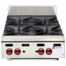 Wolf AHP424 24" Gas Hotplate w/ (4) Burners & Manual Controls, Liquid Propane thumbnail 2