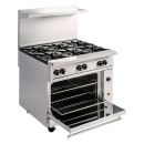 Wolf C36C-6B 36" 6 Burner Gas Range w/ Convection Oven, Liquid Propane thumbnail 2