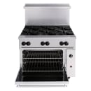 Wolf C36S-6B 36" 6 Burner Gas Range w/ Standard Oven, Natural Gas thumbnail 2