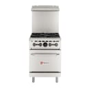 Wolf WX24-4BP 24" 4 Burner Gas Range w/ Standard Oven, Liquid Propane thumbnail 2