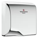 World Dryer L-973A Automatic Hand Dryer w/ 15 Second Dry Time - Brushed Stainless, 110-120v thumbnail 2