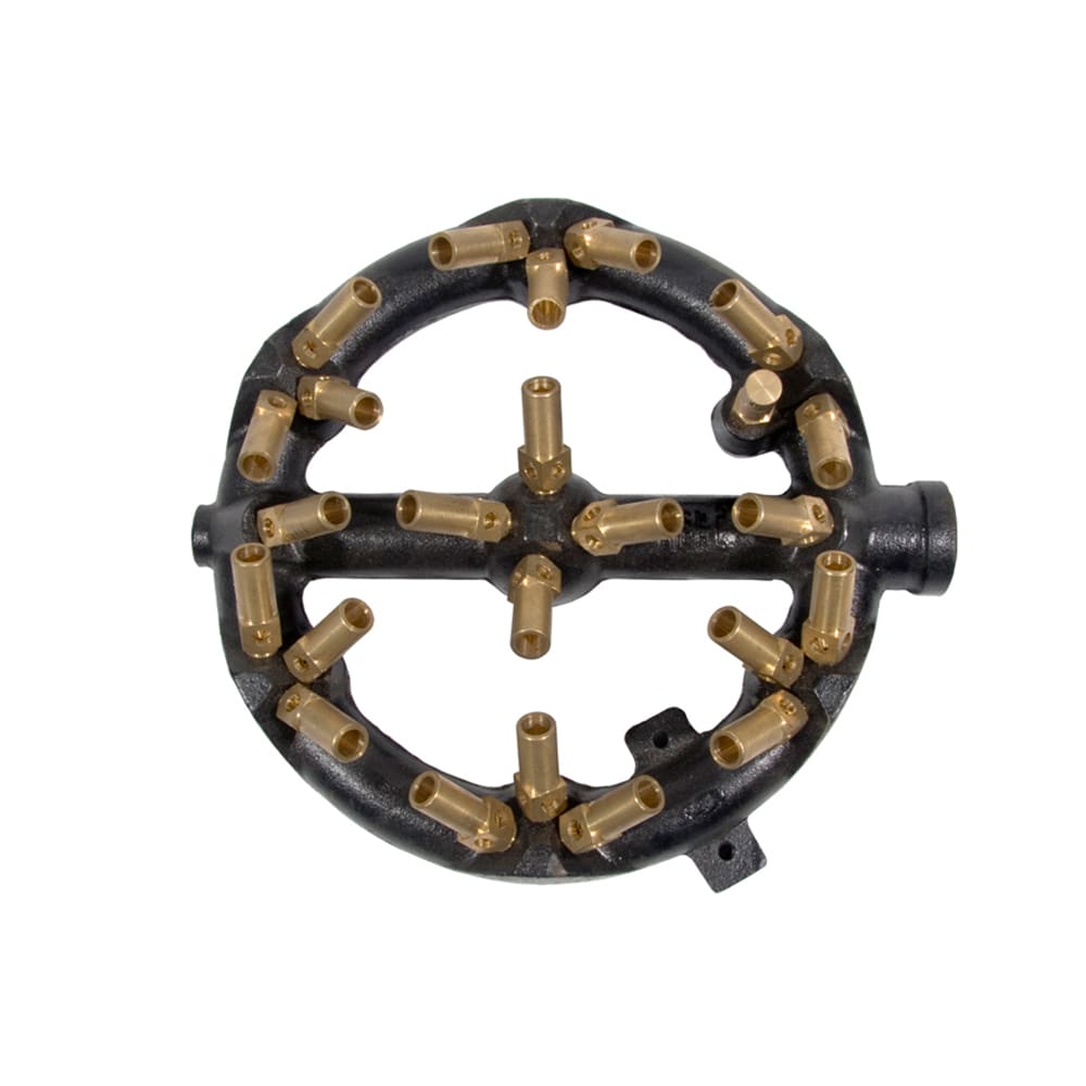 Town 32 Tip Jet Burner w/ Pilot for 16" or Larger Chambers - 103,000 BTU (226804P)