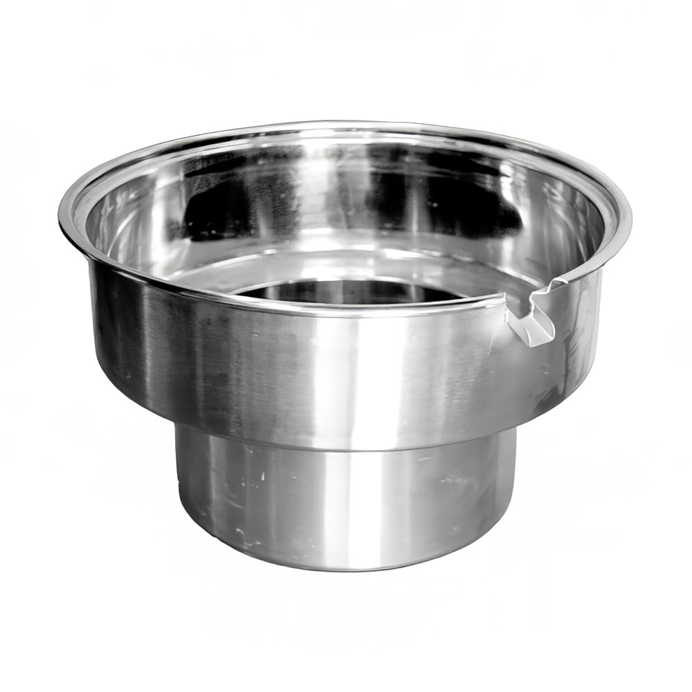 Town 52 qt Stainless Blanch Pot, With Overflow, Fits 20" Chamber (229020B)