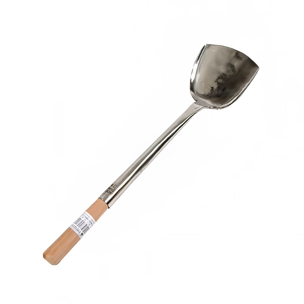 Town Stainless Wok Shovel 4 X 3 3/4 in, Wood Handle, 16 in (33943)