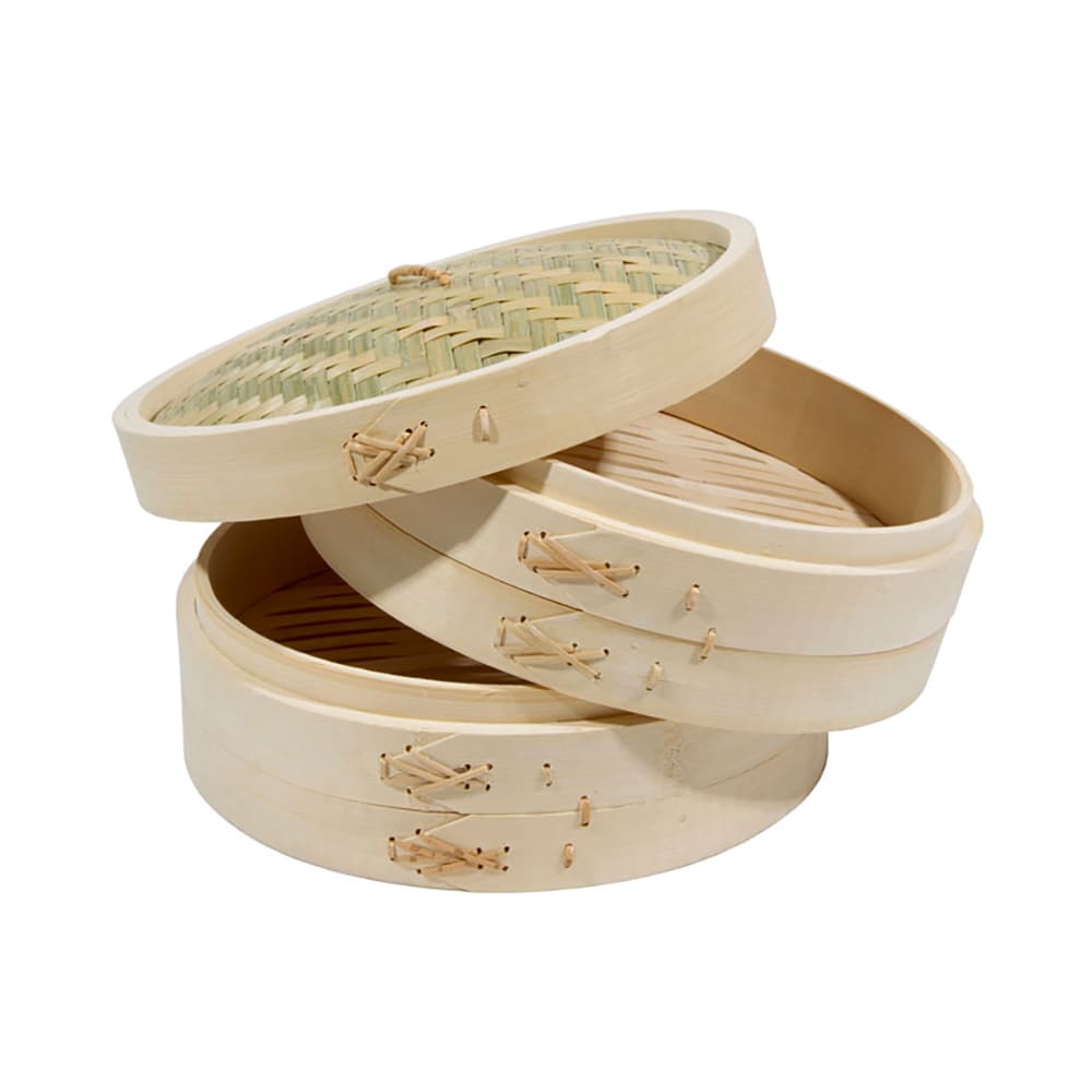 Town 10" Bamboo Set w/ (2) Steamers & (1) Cover (34210)