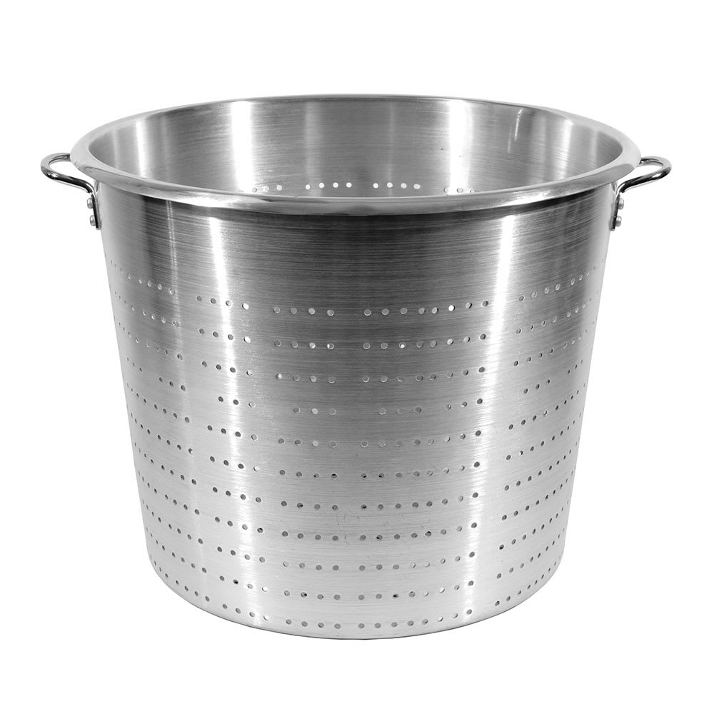Town 87 qt Vegetable Colander w/ 17" Bowl Diameter, Aluminum (38017)