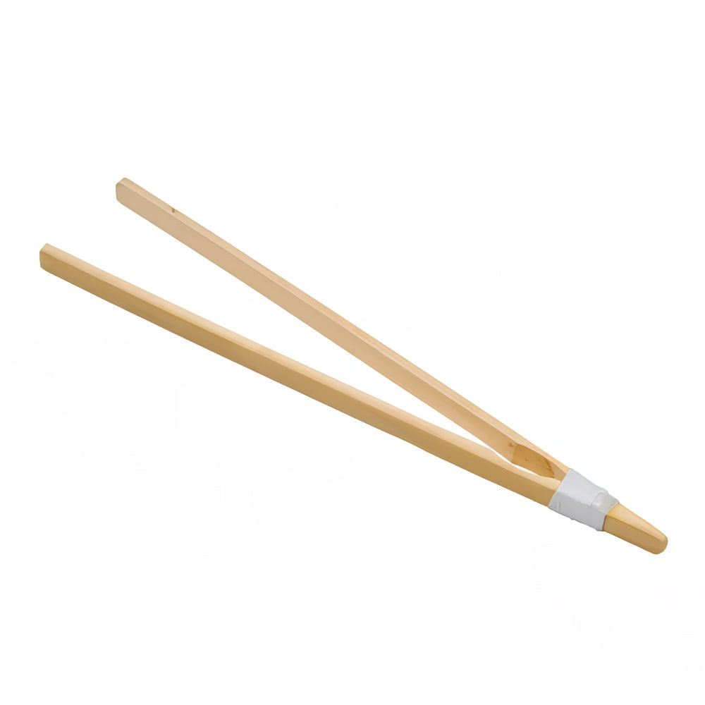 Town 10 1/2" Bamboo Serving Tong, Joined and Tied (51318)