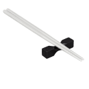 Town 2 1/4" Pillar Chopstick Rest - Wood, Black (51325) thumbnail 5